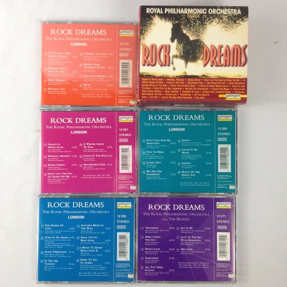 Royal Philharmonic Orchestra-London-1993-Rock Dreams-5 Disc CD Set-Used - Picture 6 of 7
